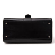 shop safe online secondhand at the best price Delvaux Brillant MM Black + STRAP