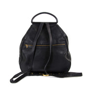 Delvaux Black Lucifer Backpack now for sale at labellov vintage fashion webshop belgium