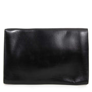 delvaux black clutch now for sale at labellov vintage fashion webshop belgium