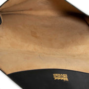delvaux black clutch now for sale at labellov vintage fashion webshop belgium