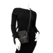Looking for a secondhand Delvaux Black Buckle Cross Body Bag? Buy safe and secure.