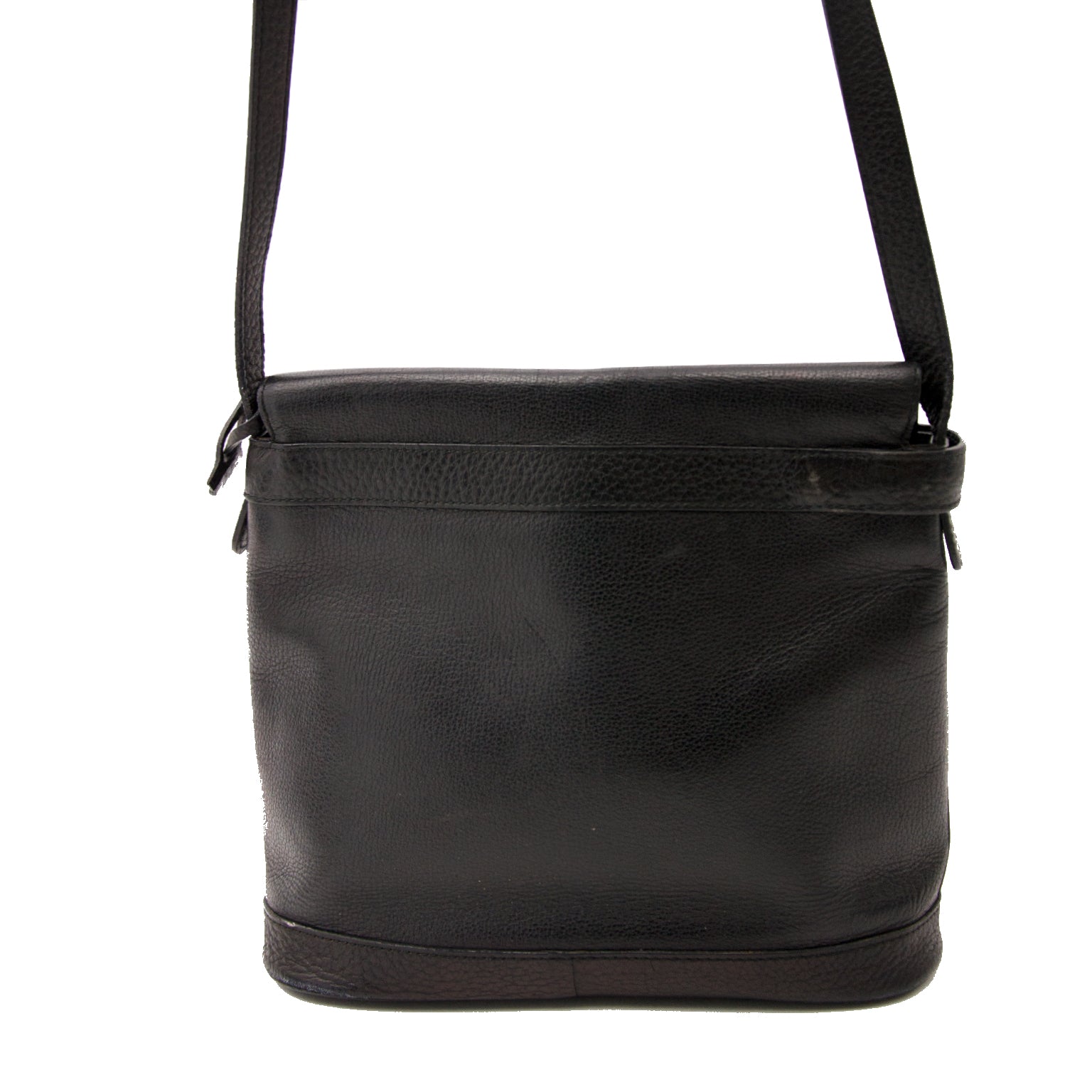 Koop een authentieke Delvaux Black Leather Cross Body Bag online