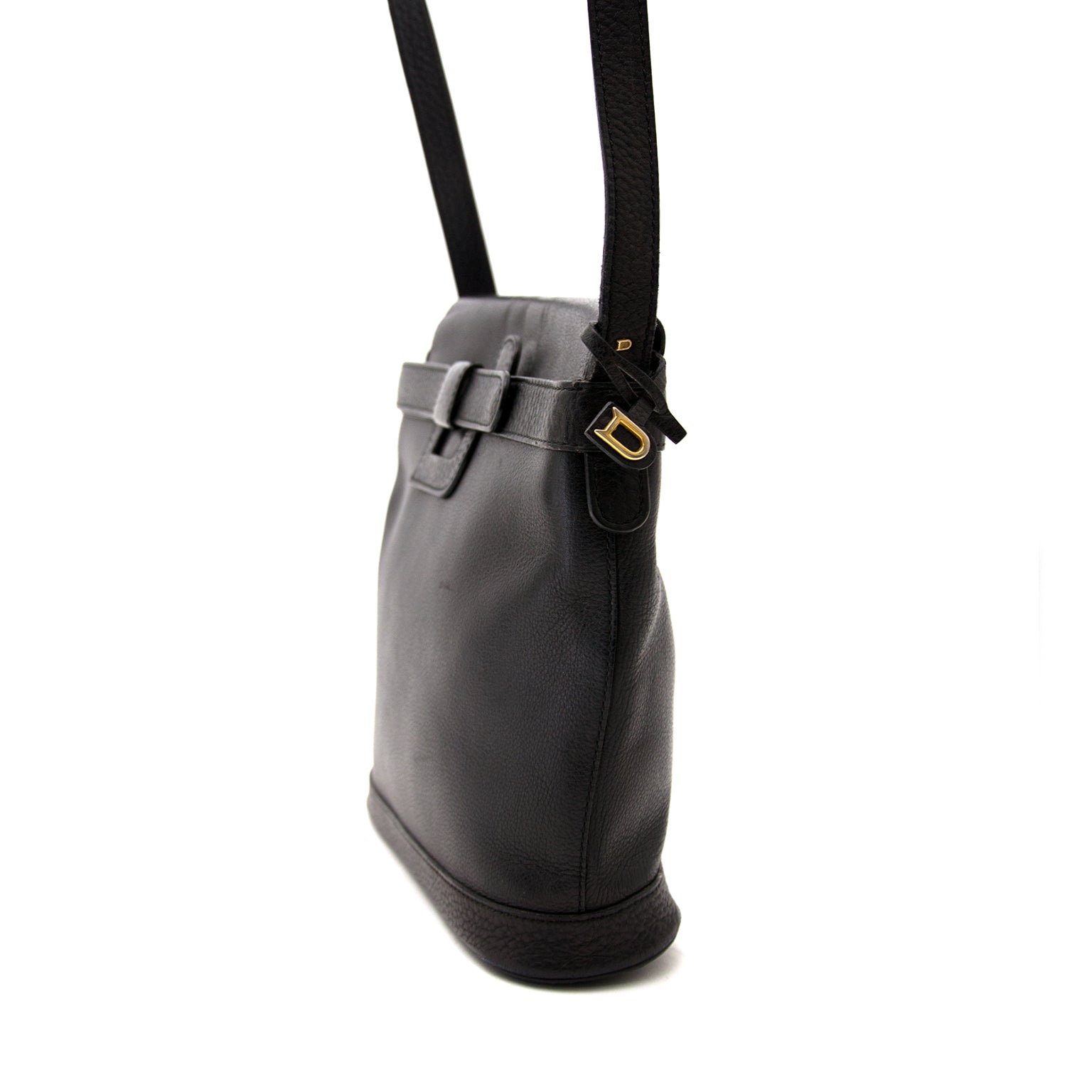 Buy an authentic Delvaux Black Leather Cross Body Bag online