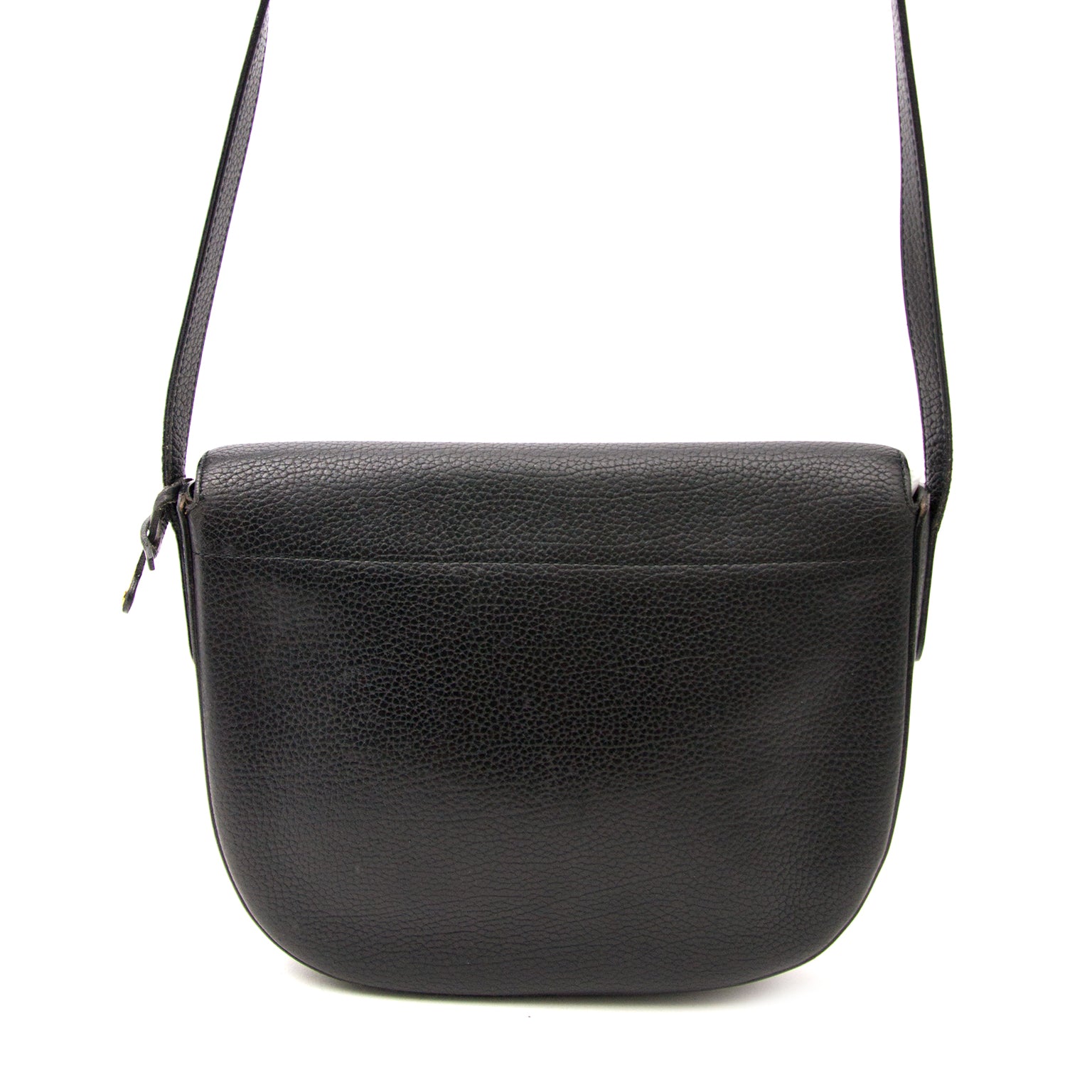 Delvaux Black Leather Crossbody Bag is now online at labellov.com for the best price.
