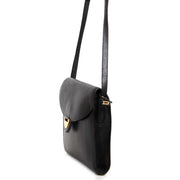 delvaux black crossbody bag now for sale at labellov vintage fashion webshop belgium