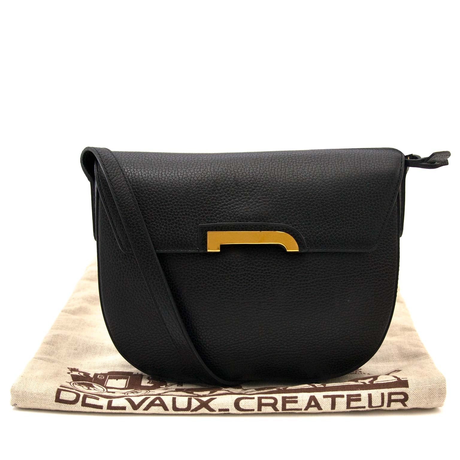 Delvaux Black Crossbody Bag skip the waitingslist safe online
