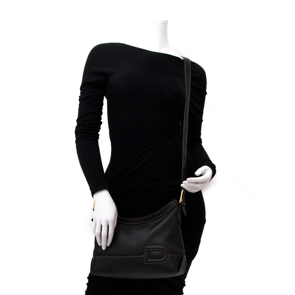 Looking for a Delvaux Black Crossbody Bag? Buy it online at labellov secondhand designer webshop