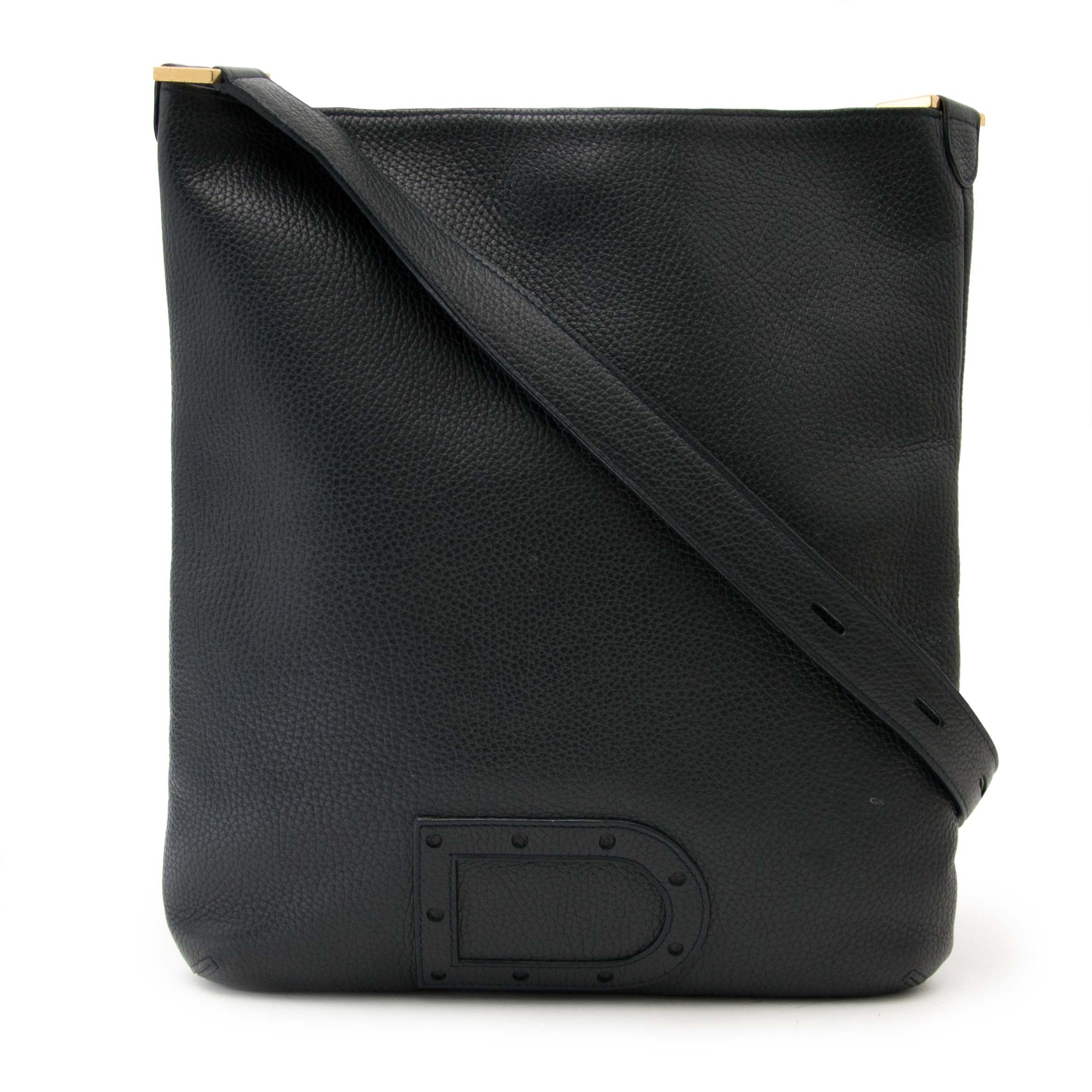 acheter en ligne pour le meilleur prix Delvaux Anthracite Le Louise Bandouliere