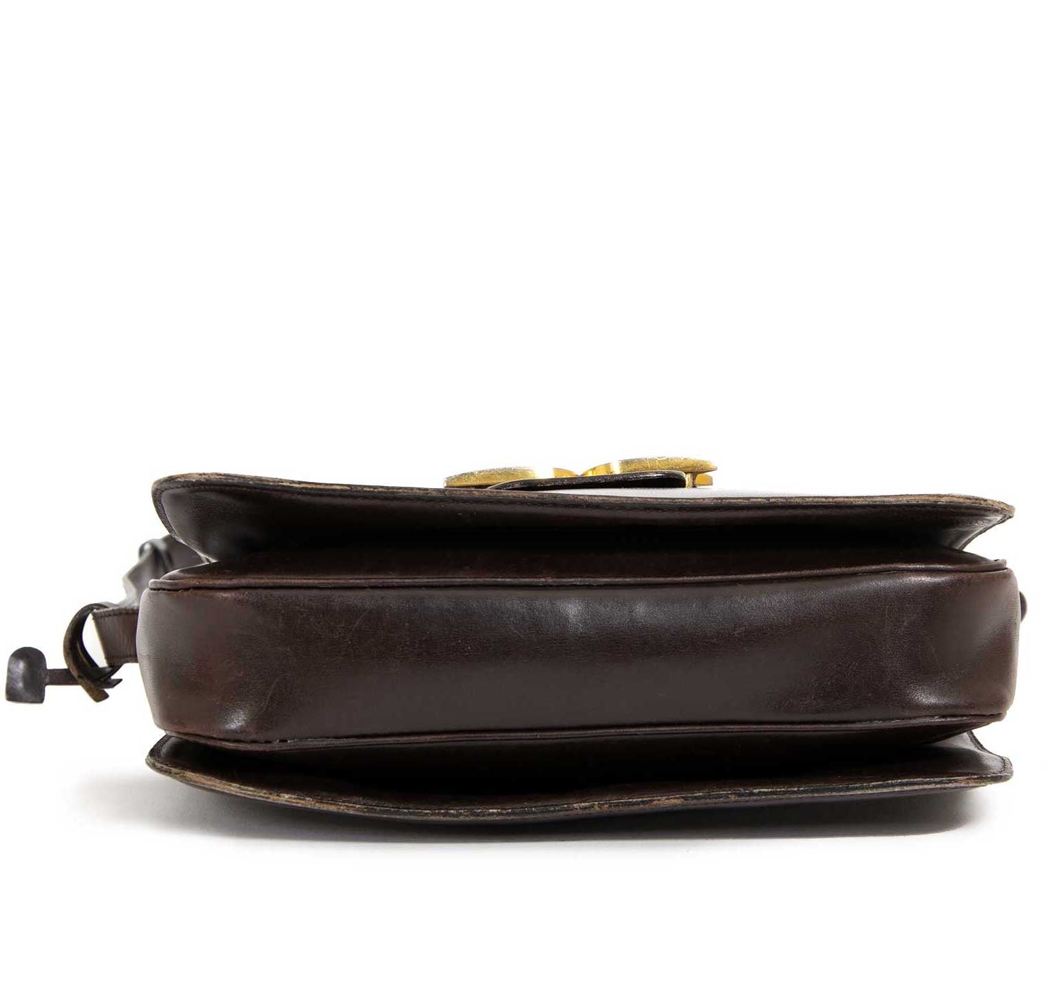 delvaux brown leather bourgogne bag now for sale at labellov vintage fashion webshop belgium
