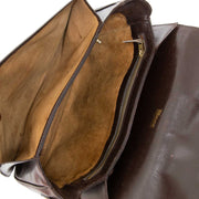 delvaux brown leather bourgogne bag now for sale at labellov vintage fashion webshop belgium
