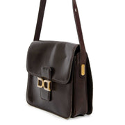 delvaux brown leather bourgogne bag now for sale at labellov vintage fashion webshop belgium