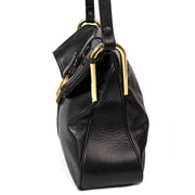 Delvaux Black Givry Shoulder Bag skip the waiting list shop safe online