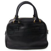 Buy authentic delvaux black top handle bowling bag now online at Labellov vintage fashion webshop belgium