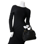 Buy authentic delvaux black top handle bowling bag now online at Labellov vintage fashion webshop belgium