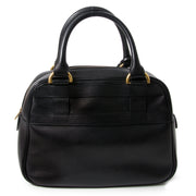 Buy authentic delvaux black top handle bowling bag now online at Labellov vintage fashion webshop belgium