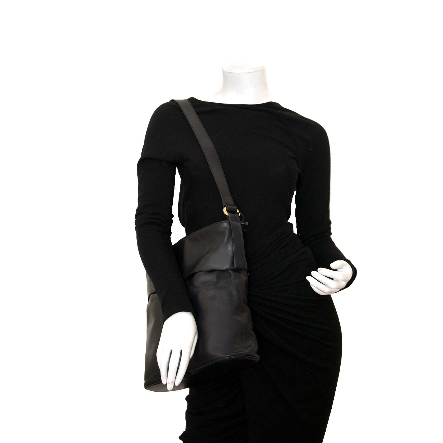 Delvaux Dark Blue Shoulder Bag