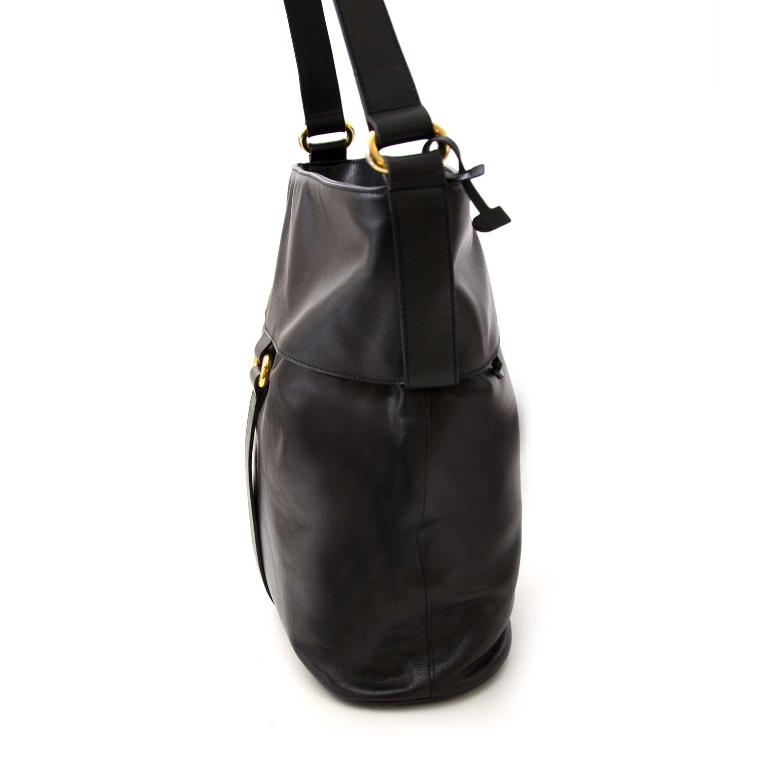 Delvaux Dark Blue Shoulder Bag