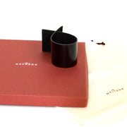 delvaux black leather bracelet kimiko y now for sale at labellov vintage fashion webshop belgium
