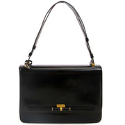 delvaux vintage black shoulder bag now for sale at labellov vintage fashion webshop belgium