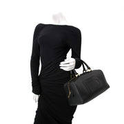 Delvaux Black Allure Louise Boston Bag pour le meilleur prix chez labellov à Anvers