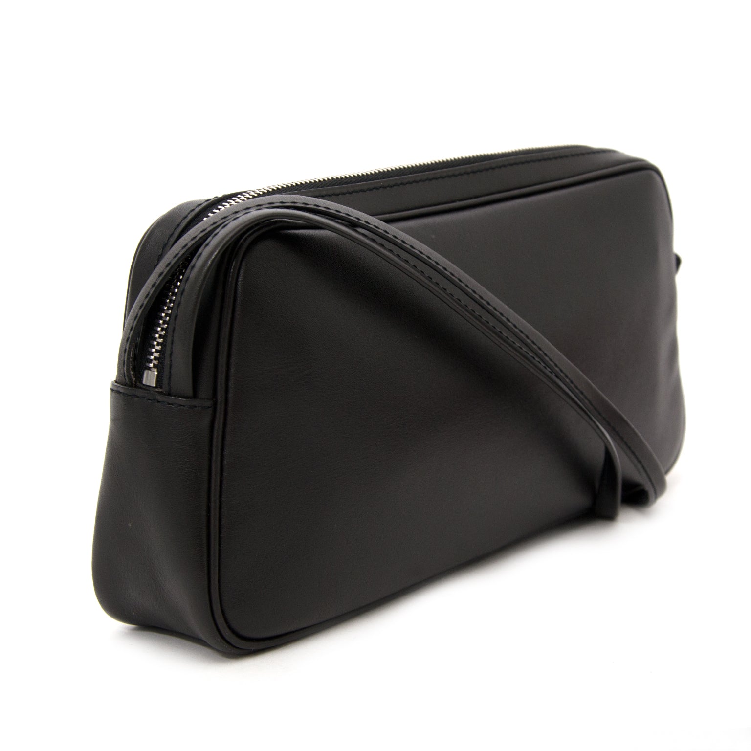 acheter en ligne seconde main sac a main Delvaux Black Pochette
