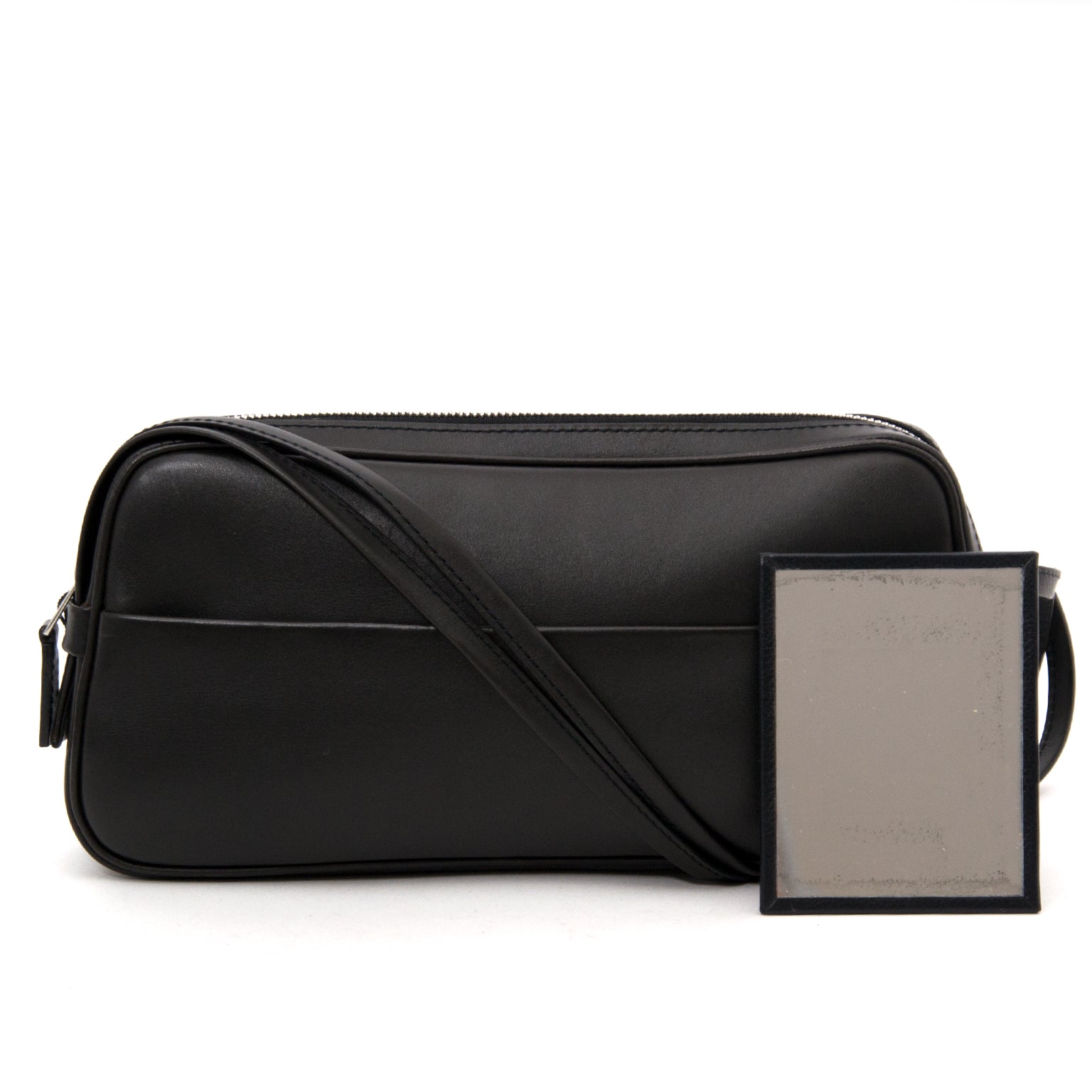 acheter en ligne seconde main sac a main Delvaux Black Pochette chez labellov.com