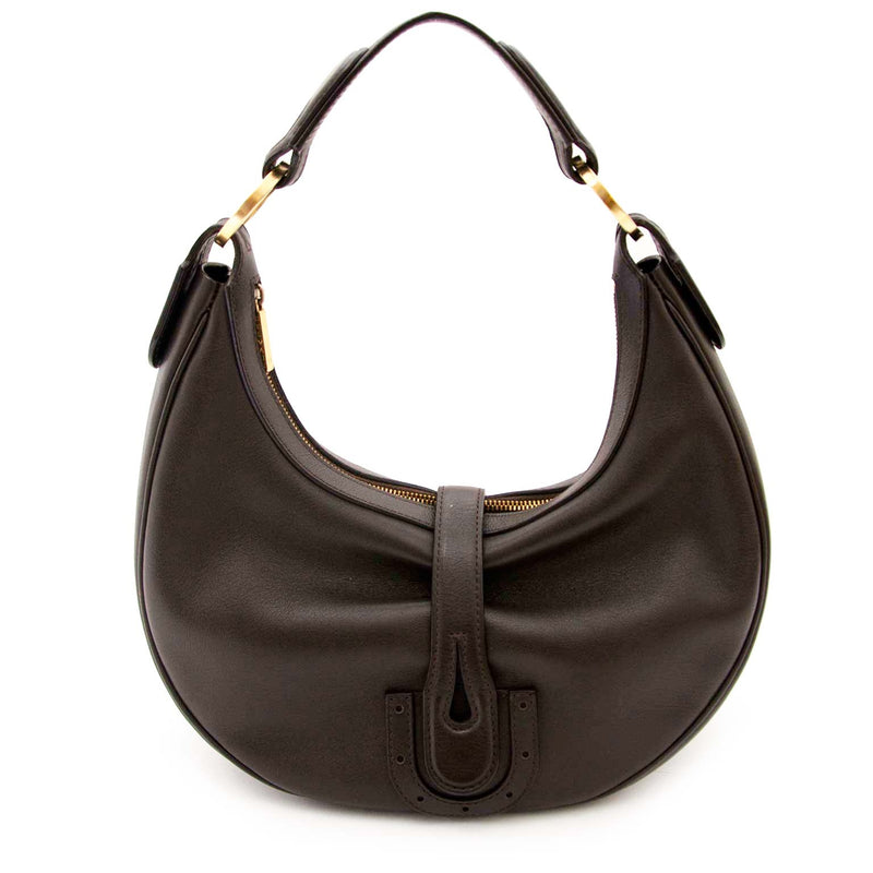 acheter en ligne chez labellov.com Delvaux Camille brun Leather sac a epole pour le meilleur prix
