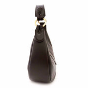 Buy an authentic second hand Delvaux Brown Camille Leather Shoulder Bag in very good condition at Labellov