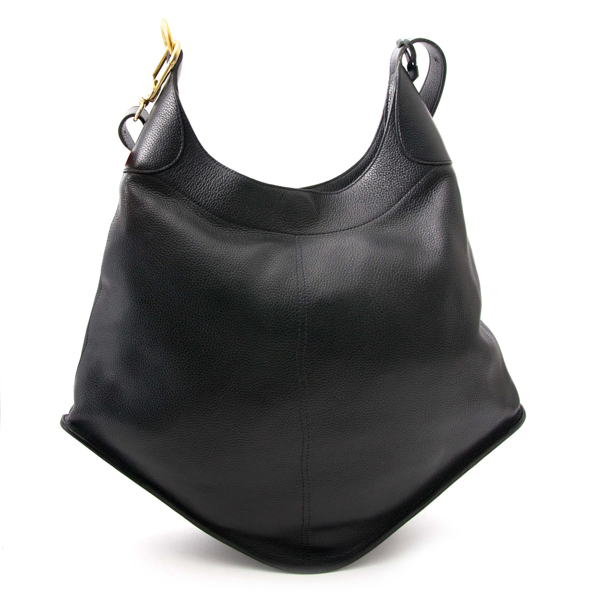 Koop en verkoop uw authentieke designer handtassen en accessoires zoals deze Delvaux Black Satan Shoulder Bag