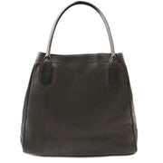 Delvaux Grey Leather Cabas now online at labellov.com for the best price