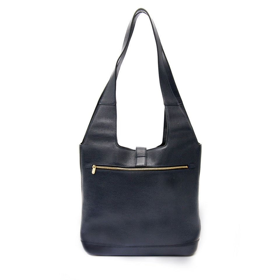 Op zoek naar designer handtas? Delvaux blauwe schoudertas aan de beste prijs online verkrijgbaar bij Labellov