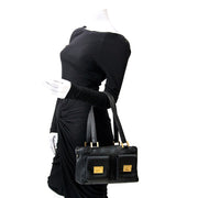 2de hands 100% authentiek Delvaux Black Handbag