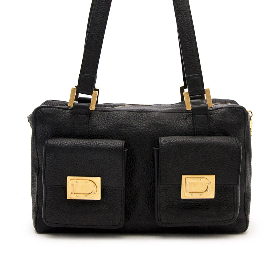 koop veilig online aan de beste prijs Delvaux Black Handbag