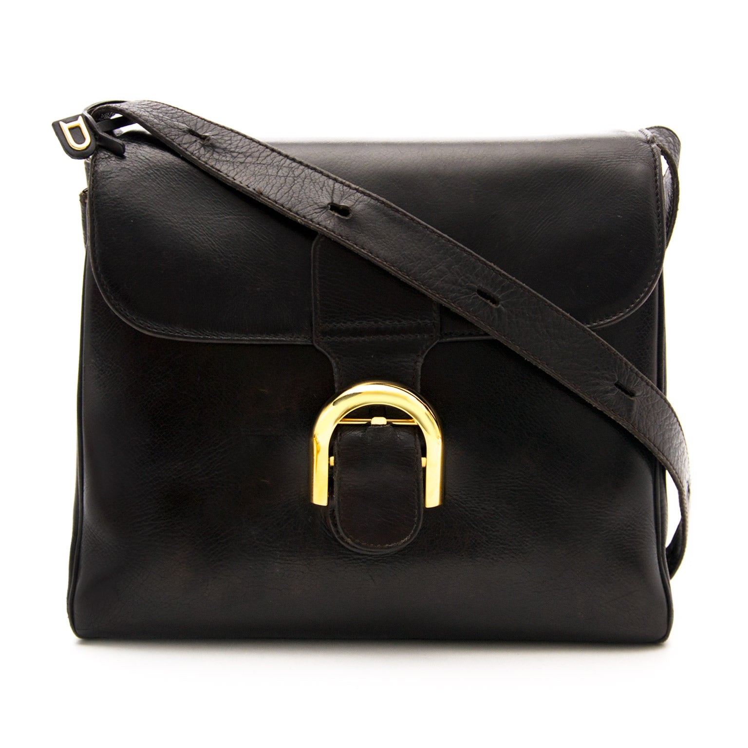 Delvaux Brillant Shoulder Bag Black