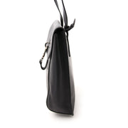Achetez Noire Cuir Crossbody Sac en ligne chez Labellov.com