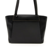 Acheter secure en ligne Delvaux Black Convertible sac à mains en cuir noir
