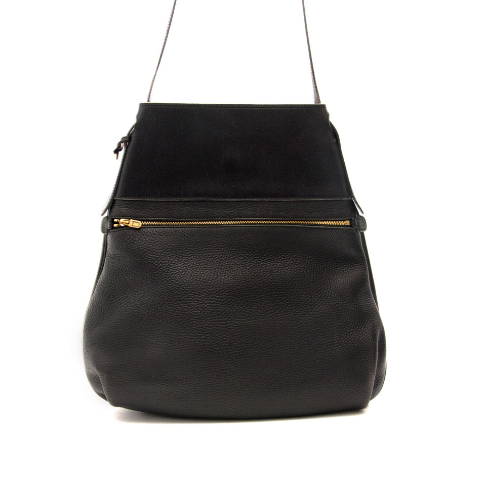 Koop uw Delvaux Black Shoulder Bag aan de beste prijs bij Labellov Antwerpen