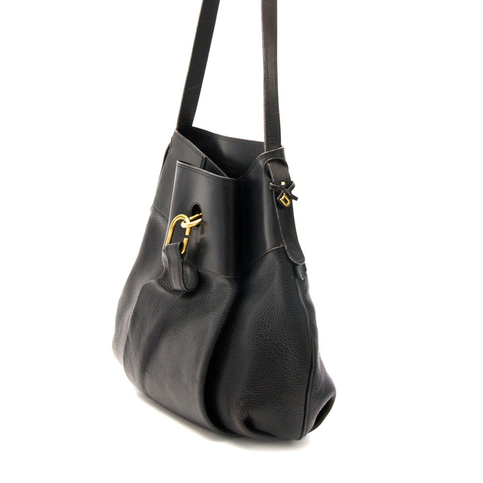 Acheter secure en ligne votre sac à dos Delvaux Black Shoulder Bag pour le meilleur prix 2ndemains