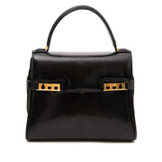 acheter en linge pour le meilleur prix neu Delvaux Tempête PM Black Lizard