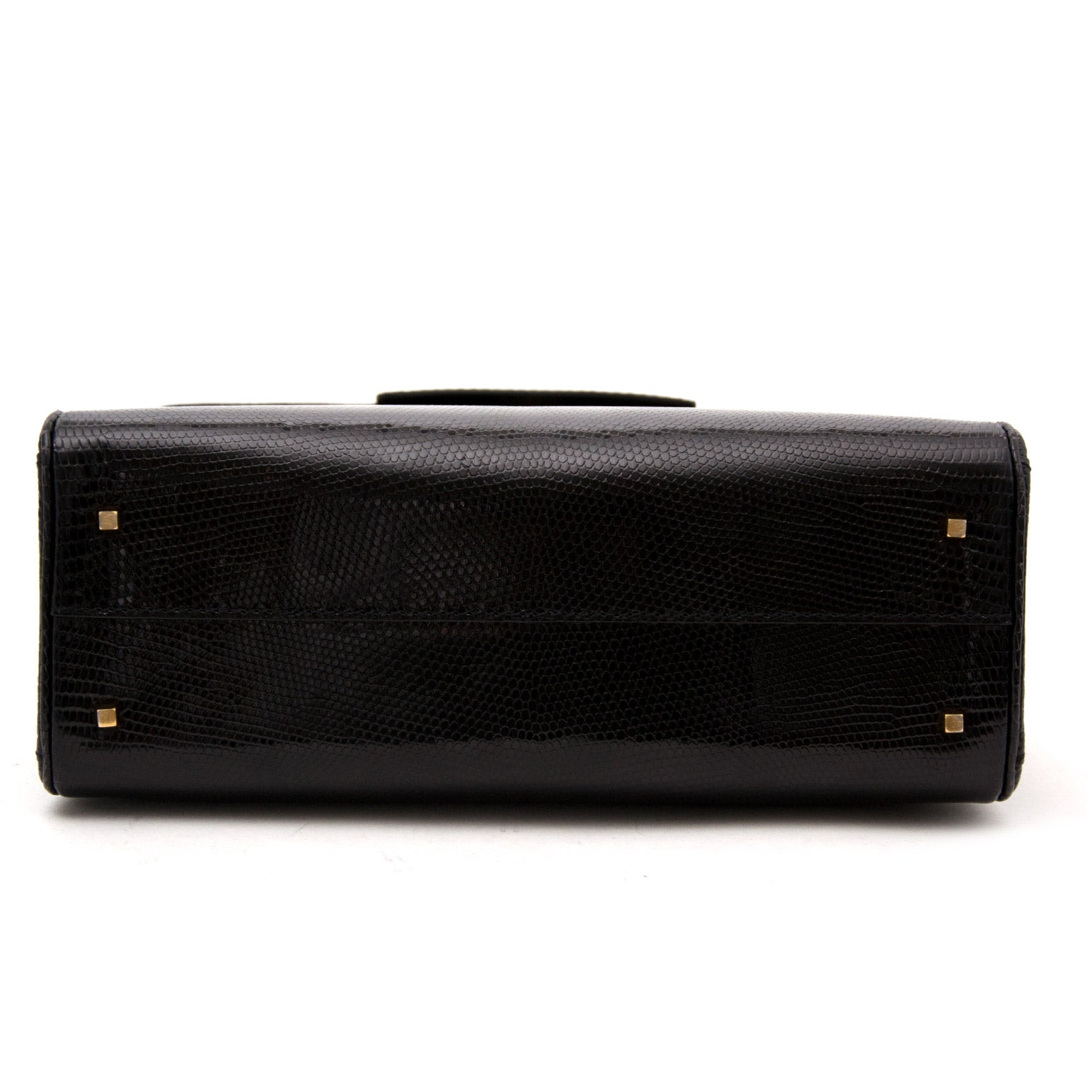 2dehands als nieuw shop safe online your secondhand Delvaux Tempête PM Black Lizard wordlwide shipping