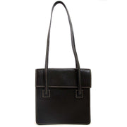delvaux black santal shoulder bag now for sale at labellov vintage fashion webshop belgium