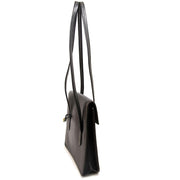 delvaux black santal shoulder bag now for sale at labellov vintage fashion webshop belgium