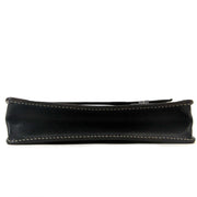 delvaux black santal shoulder bag now for sale at labellov vintage fashion webshop belgium