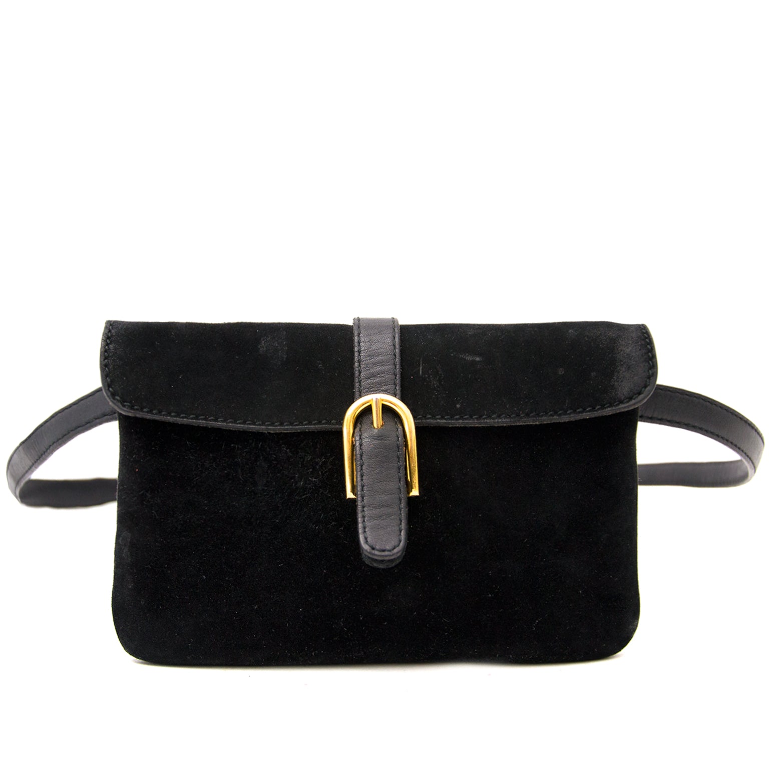 Looking for a Delvaux Black Suède Belt Bag - Size:95?