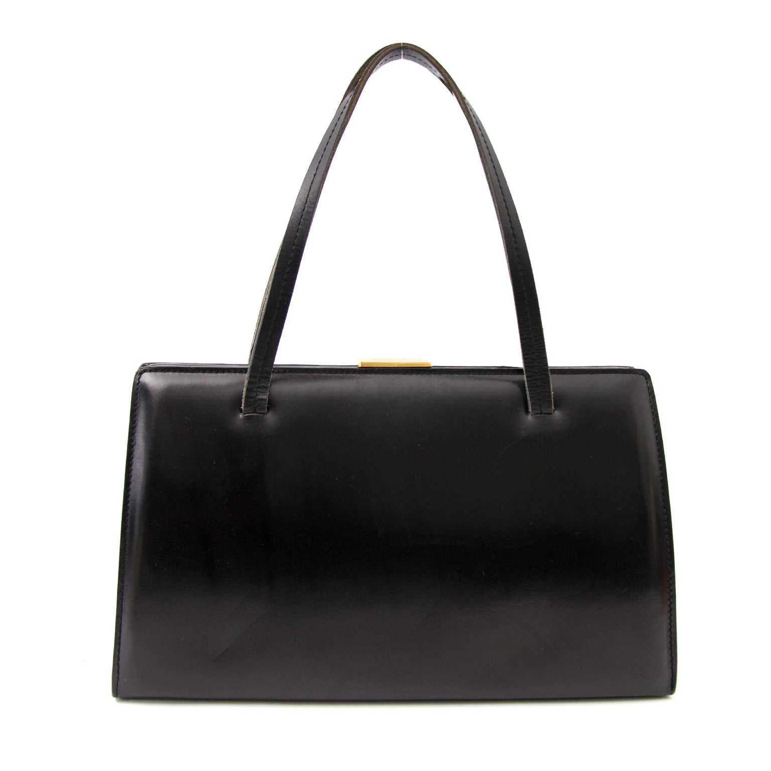 Looking for a Delvaux Black Leather Handbag?