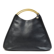delvaux dark blue trapeze leather handbag now for sale at labellov vintage fashion webshop belgium