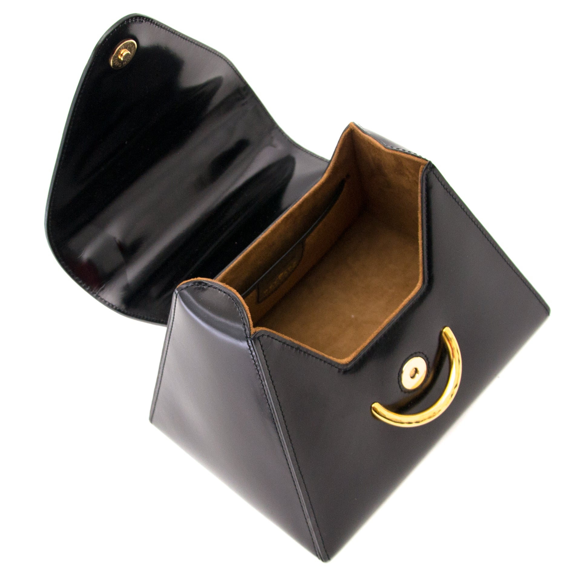 very rare delvaux brussels Delvaux Triangle Top Handle Bag