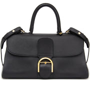 Authentieke Delvaux Brillant East West in zwart sellier leder voor juiste prijs bij LabelLOV vintage webshop. Delvaux Brillant East West Black sellier leather. Veilig online winkelen. Luxe, vintage, mode. Antwerpen, België.