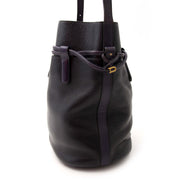 Delvaux Blue and Purple Bucket Bag te koop