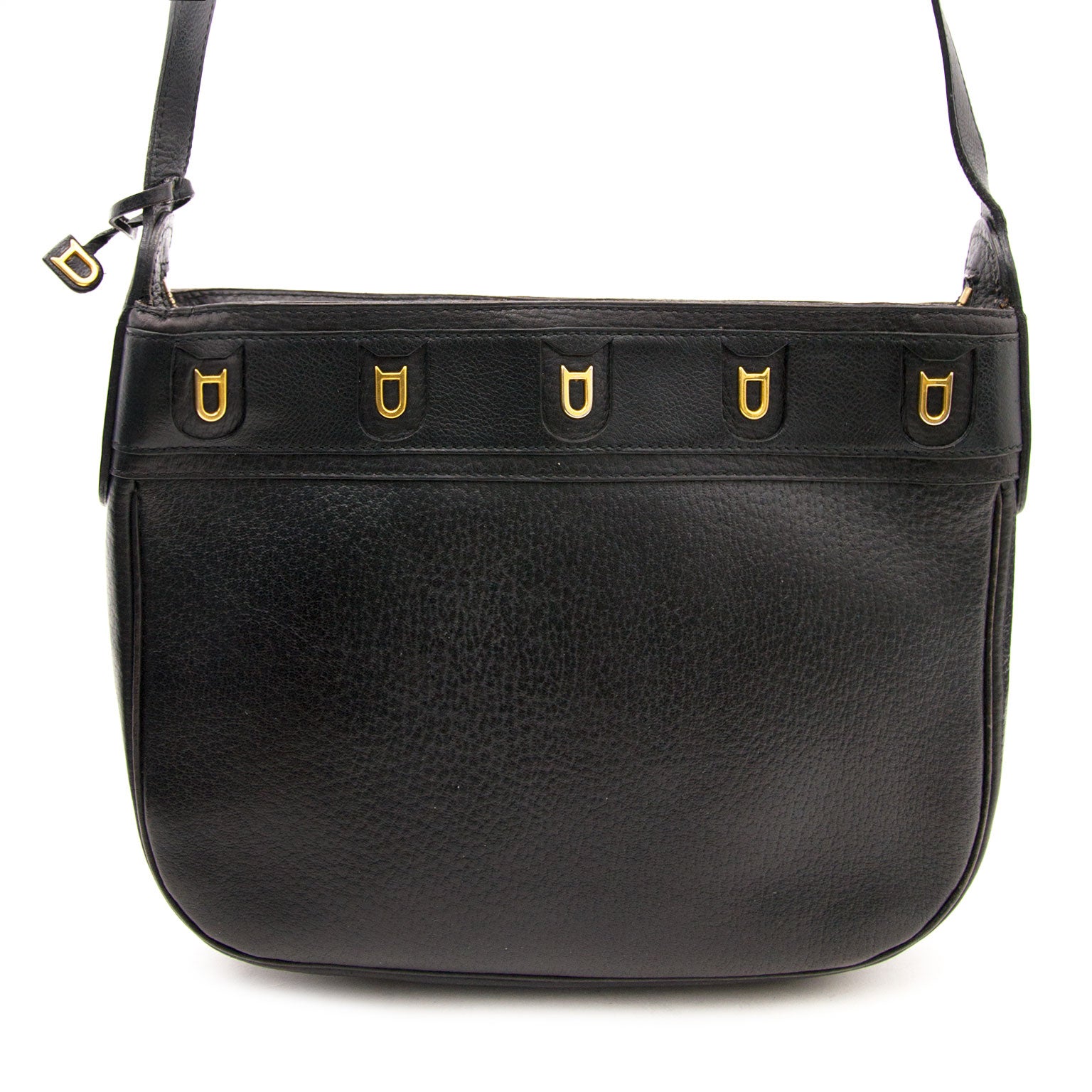 Buy and sell your timeless designer pieces such as Delvaux Black D Cross-Body Bag